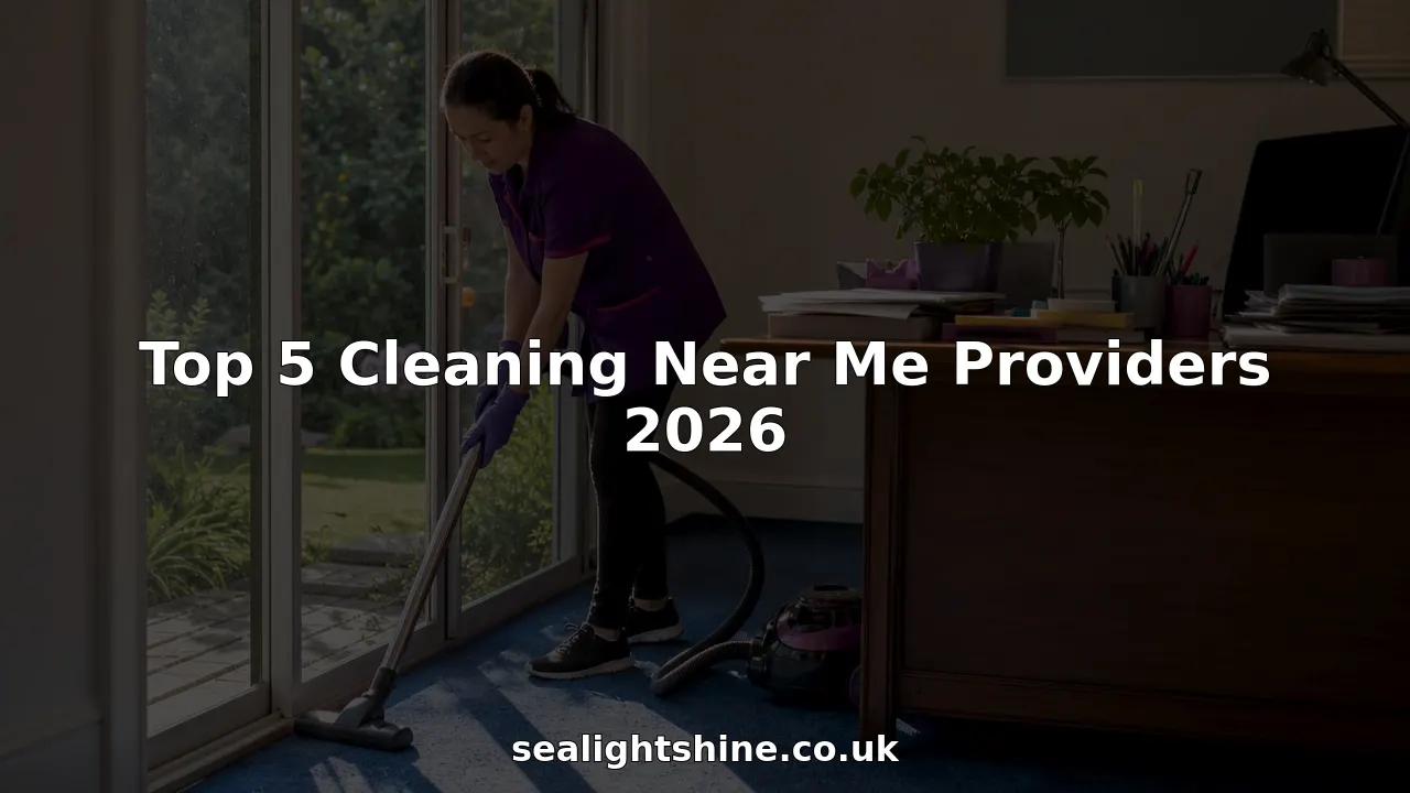 Cleaning professional vacuuming residential living room floor