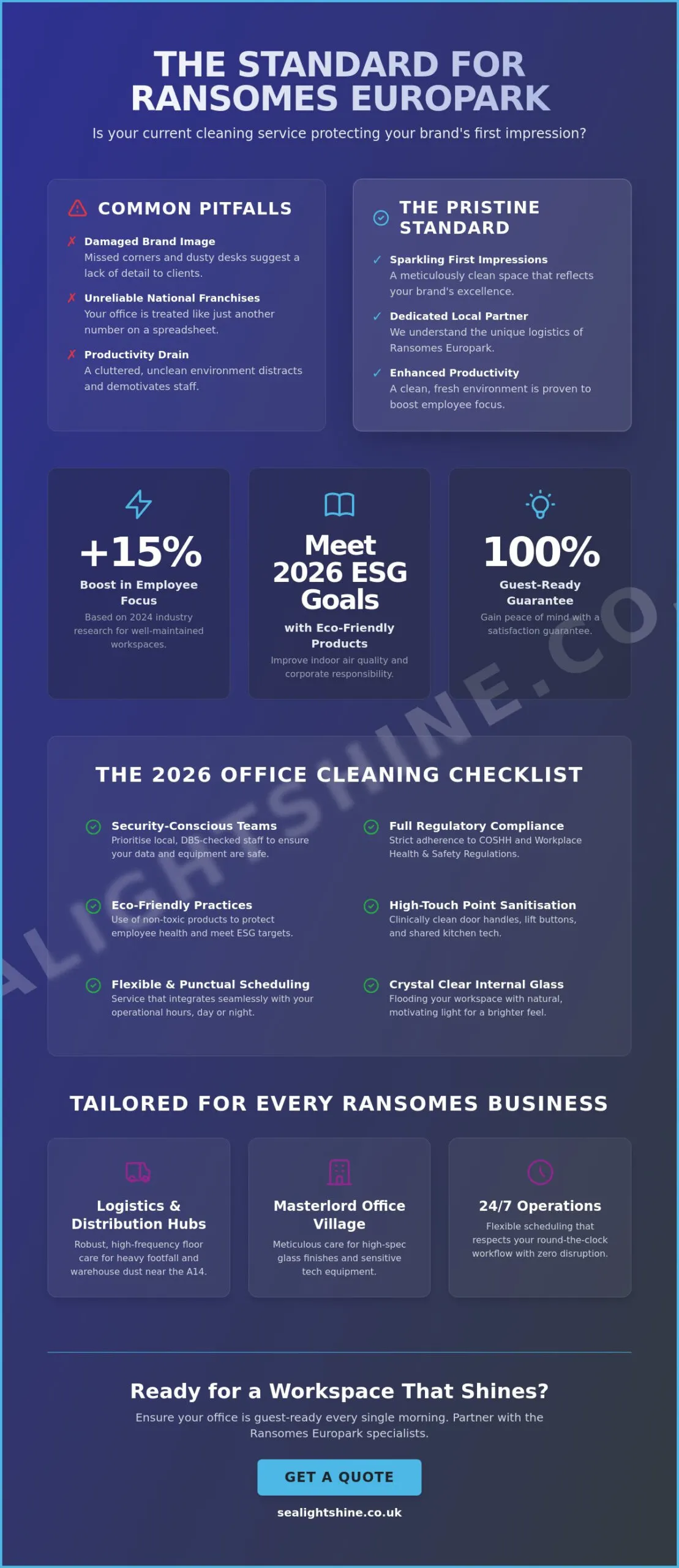 Office Cleaning Services Ransomes Europark Ipswich: The 2026 Professional Guide