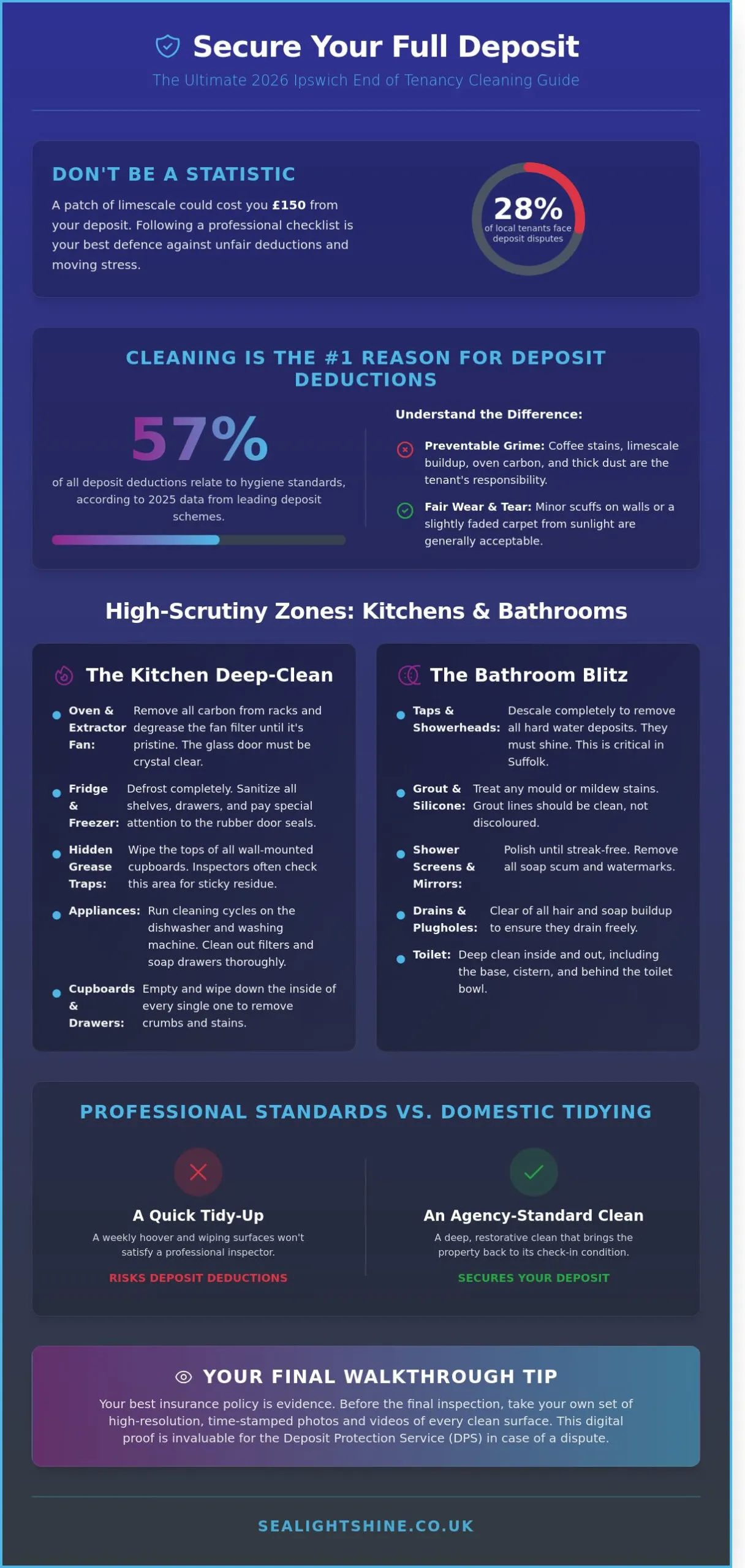 The Ultimate End of Tenancy Cleaning Checklist for Ipswich (2026 Edition)