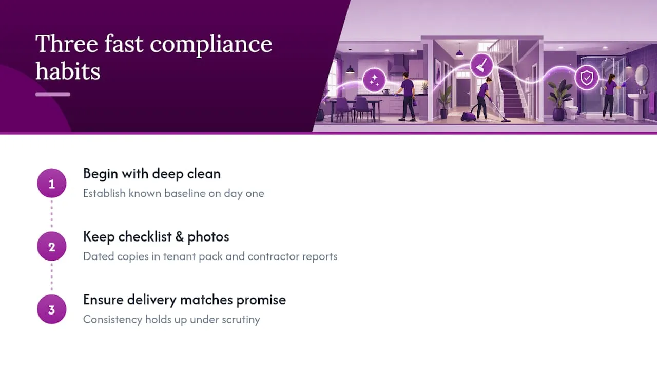 Three habits that cut compliance risk fastest: overview diagram
